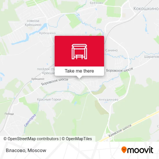 Власово map