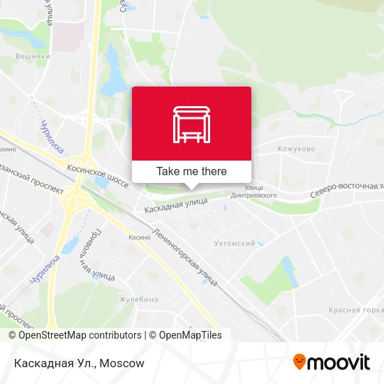 Каскадная Ул. map