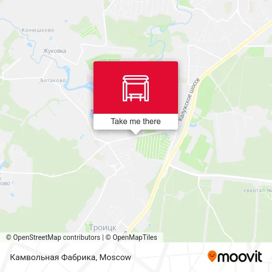 Камвольная Фабрика map