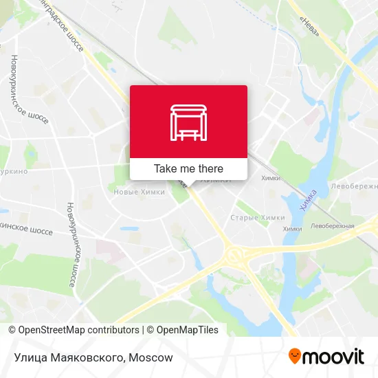 Улица Маяковского map