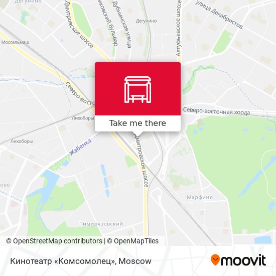 Кинотеатр «Комсомолец» map