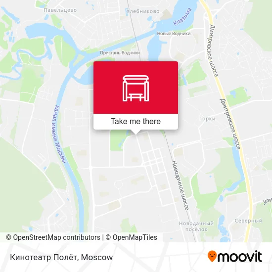 Кинотеатр Полёт map