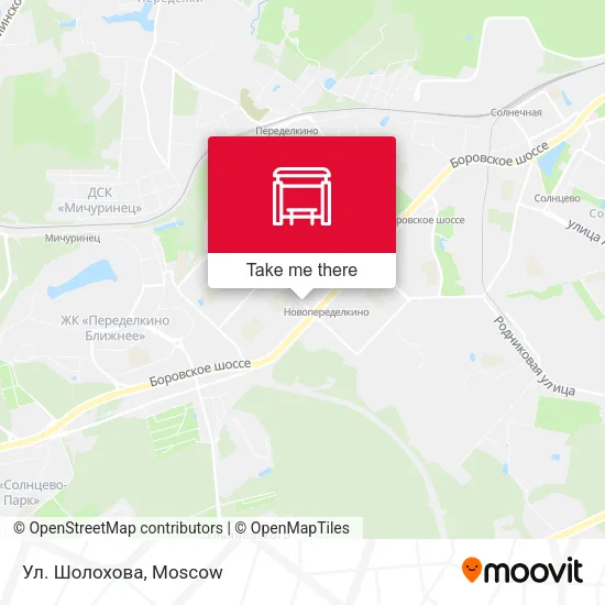 Ул. Шолохова map