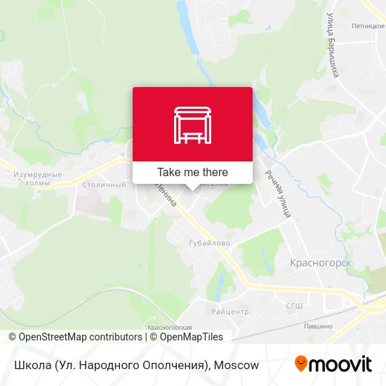 Школа (Ул. Народного Ополчения) map