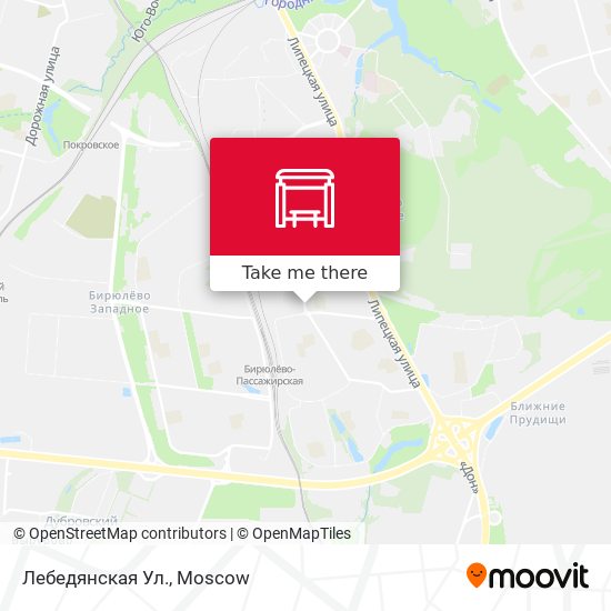 Лебедянская Ул. map