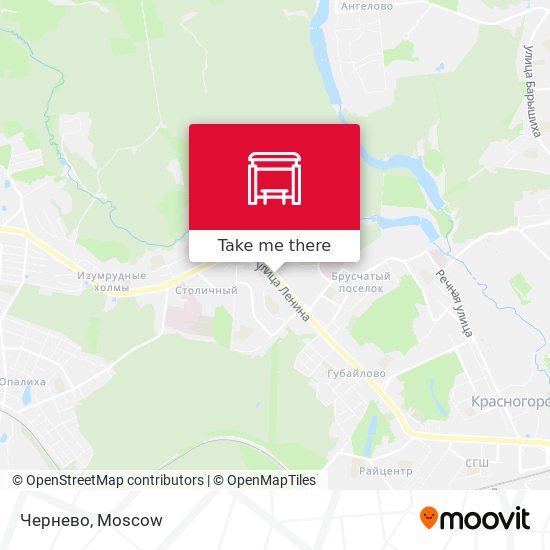 Чернево map