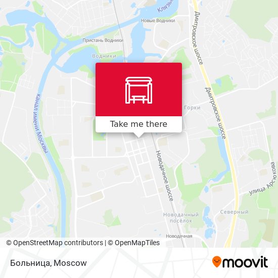 Больница map