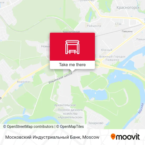 Московский Индустриальный Банк map