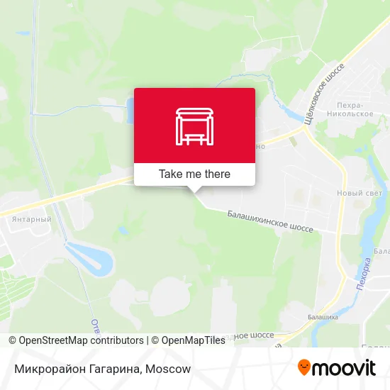 Микрорайон Гагарина map