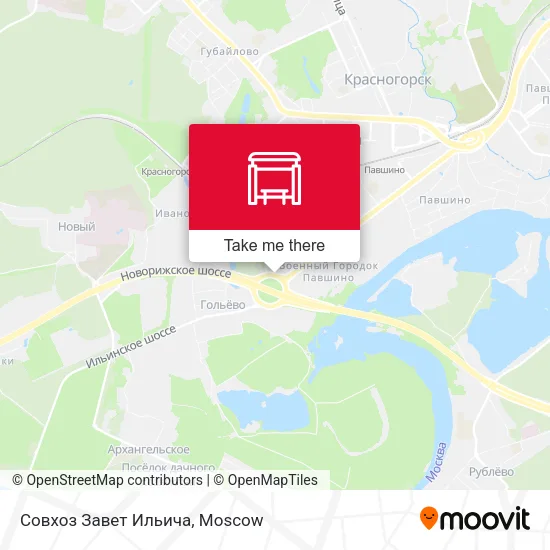 Совхоз Завет Ильича map