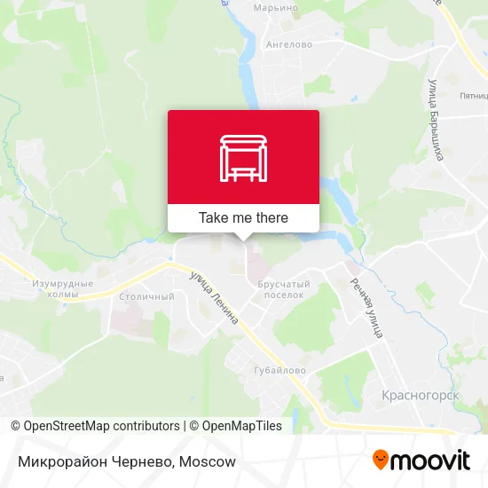 Микрорайон Чернево map