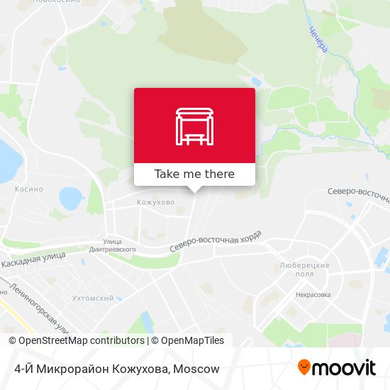 4-Й Микрорайон Кожухова map