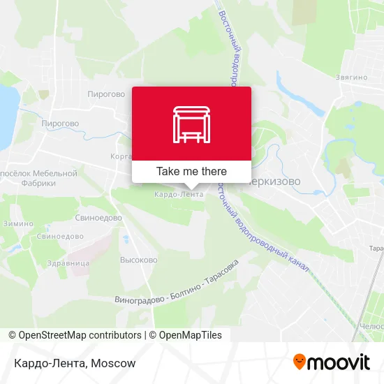 Кардо-Лента map