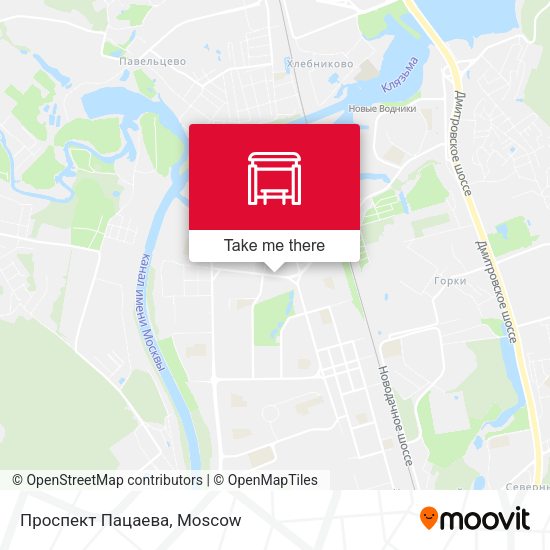 Проспект Пацаева map