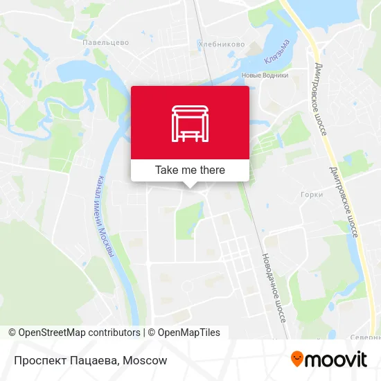 Проспект Пацаева map