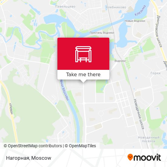 Нагорная map