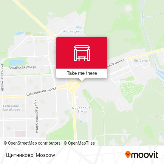 Щитниково map