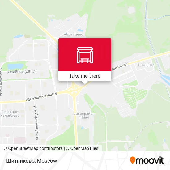 Щитниково map