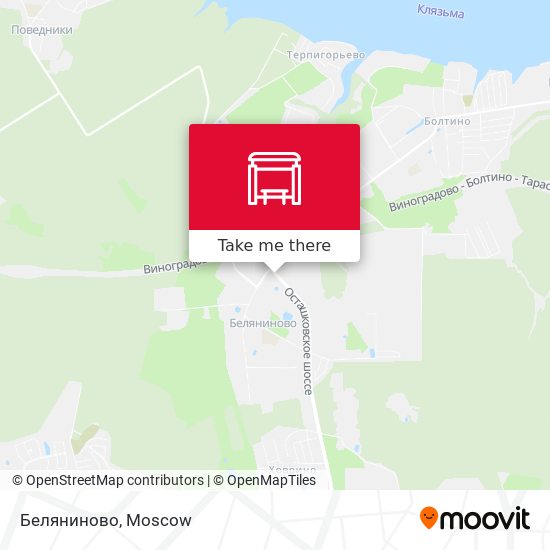 Беляниново map
