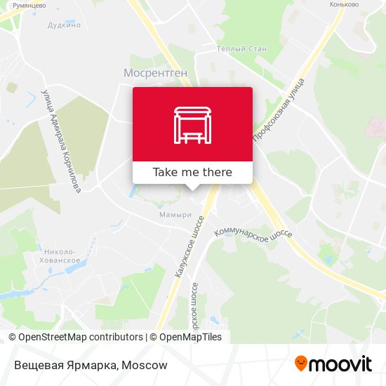 Вещевая Ярмарка map