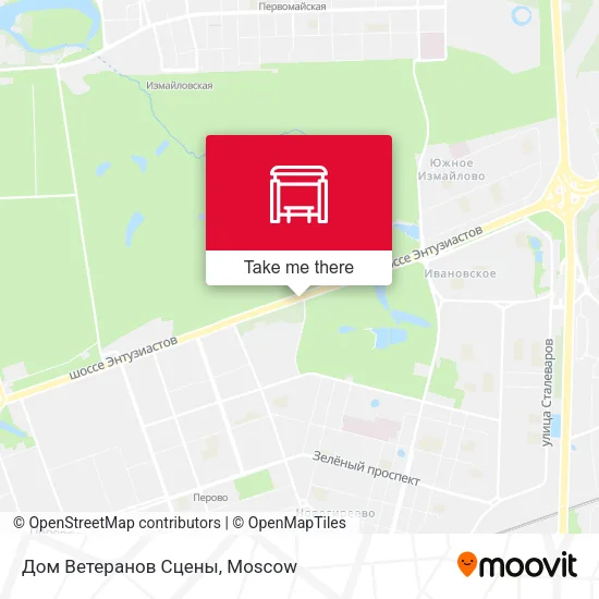 Дом Ветеранов Сцены map