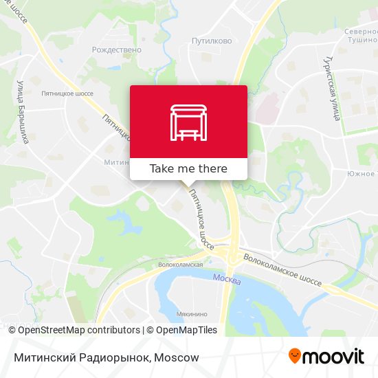 Митинский Радиорынок map