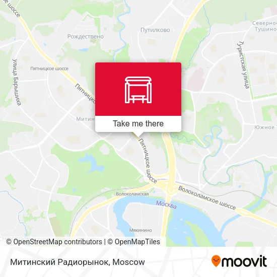 Митинский Радиорынок map