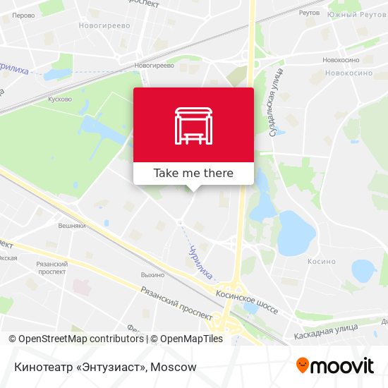 Кинотеатр «Энтузиаст» map