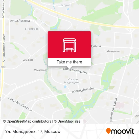 Ул. Молодцова, 17 map