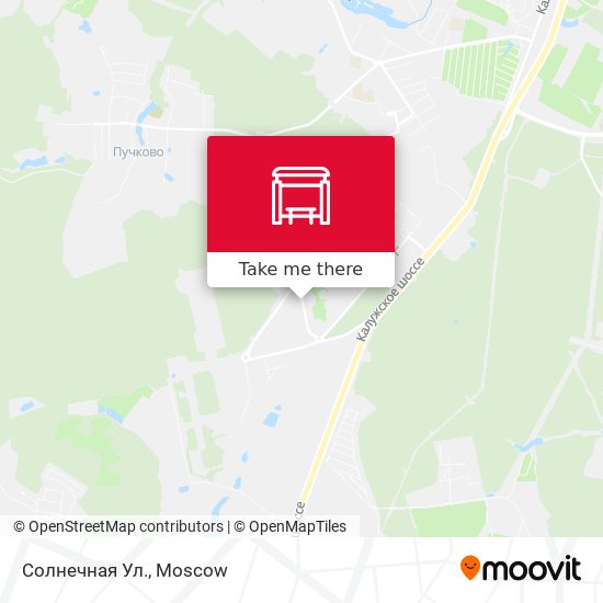 Солнечная Ул. map