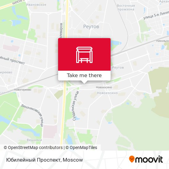 Юбилейный Проспект map