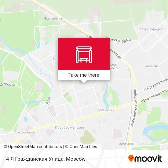 4-Я Гражданская Улица map