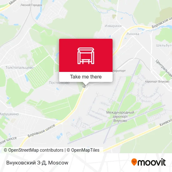 Внуковский З-Д map