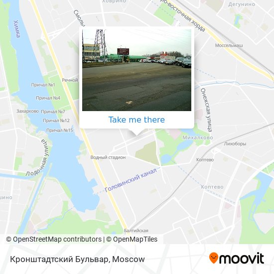 Кронштадтский Бульвар map