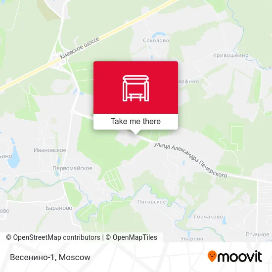 Весенино-1 map