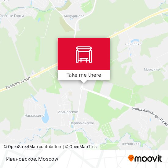Ивановское map