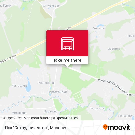 Пск "Сотрудничество" map