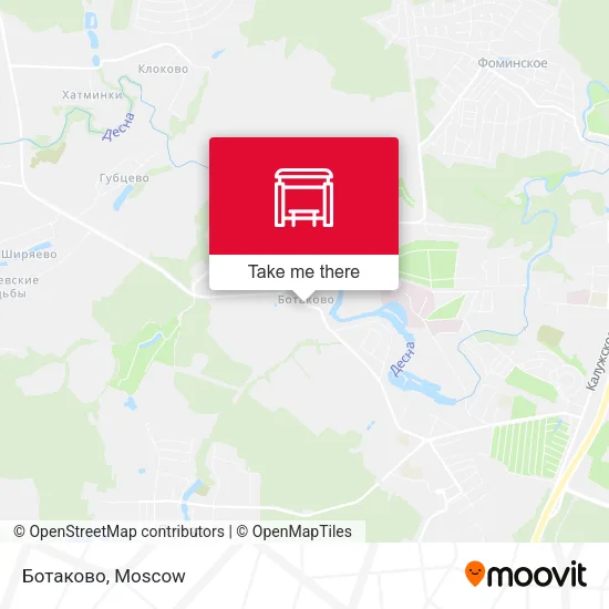 Ботаково map