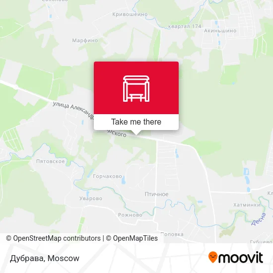 Дубрава map