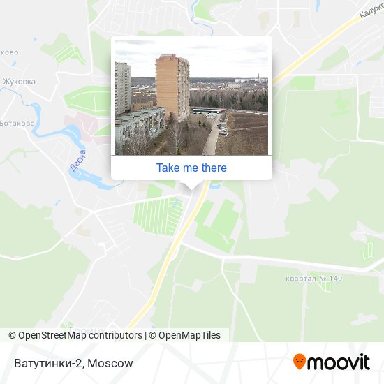Ватутинки-2 map