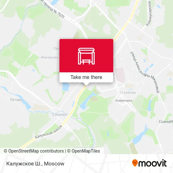 Калужское Ш. map