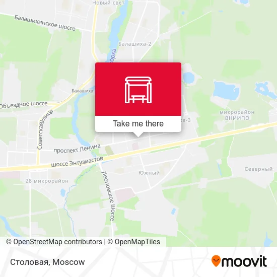 Столовая map