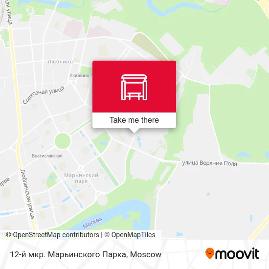 12-й мкр. Марьинского Парка map