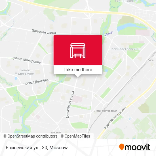 Енисейская ул., 30 map