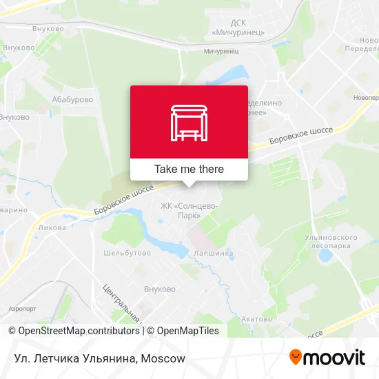 Ул. Летчика Ульянина map