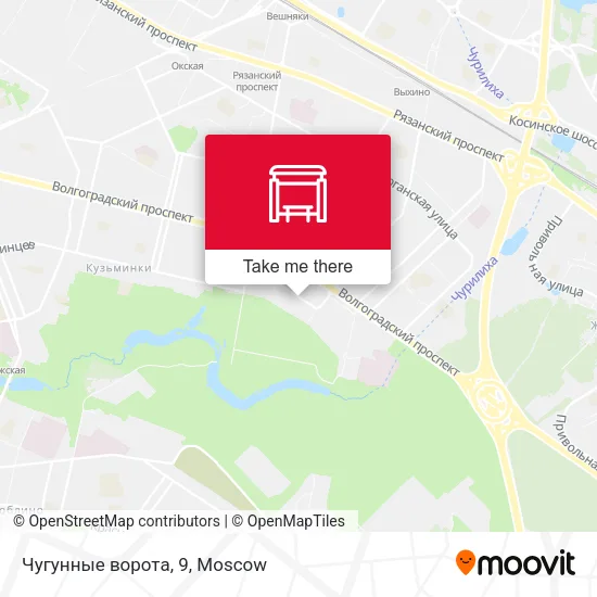 Чугунные ворота, 9 map