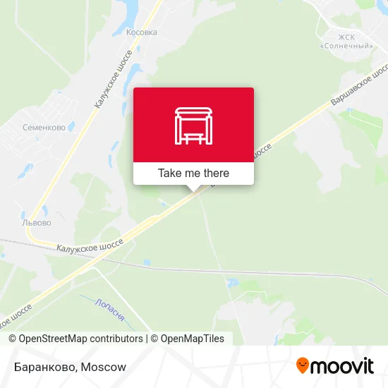 Баранково map