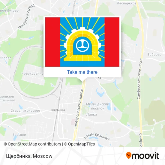 Щербинка map