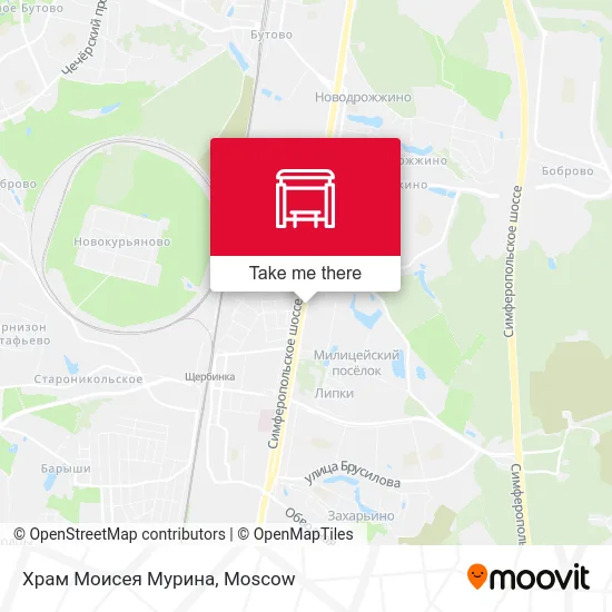 Храм Моисея Мурина map