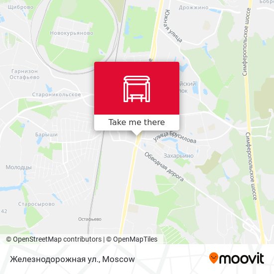 Железнодорожная ул. map